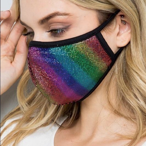 Rainbow Face Mask✨HP - Picture 2 of 2